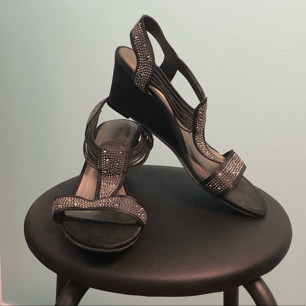 Black Studded Dress Shoes